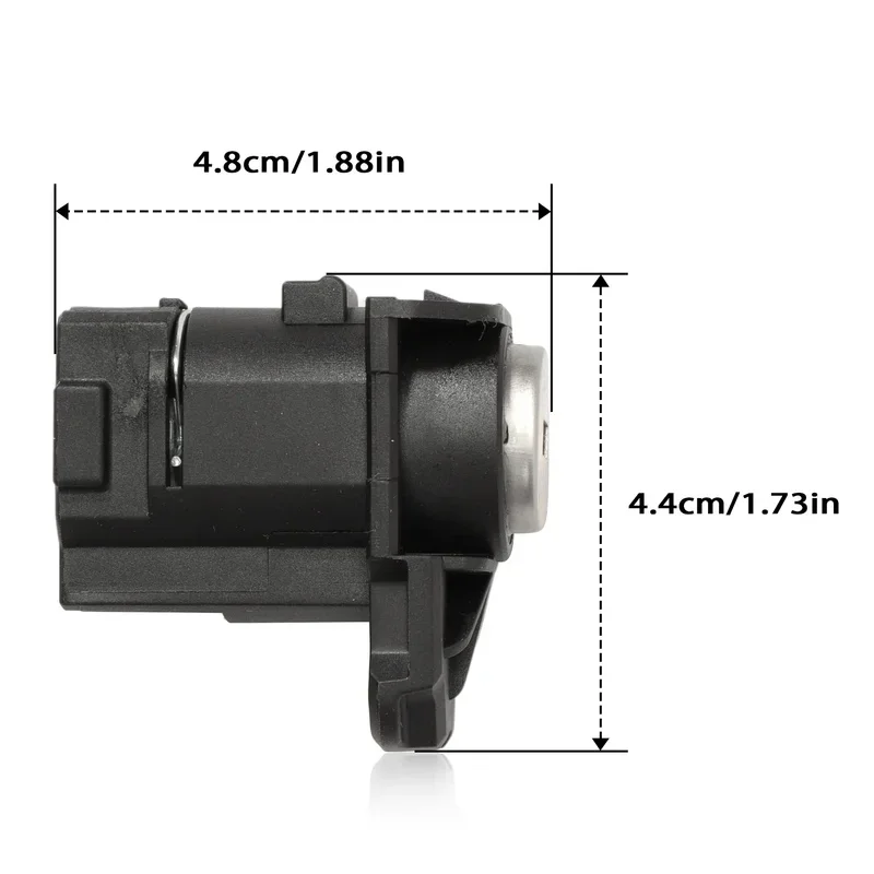 9072465890 1 Set Front Left Driver Door Lock Cylinder Shaft Assembly with 2 Keys 172371096 For Opel Corsa D 2006-2014
