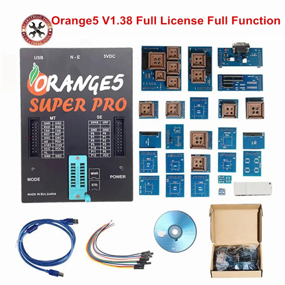 Программатор Orange5 V1.38 для полной активации, оранжевый, 5 дюймов, с 1,42 ключом, программирующее устройство ECU для активации полного авторизации Программатор Orange5 V1.38 для полной активации, оранжевый, 5 дюймов, с 1,42 ключом, программирующее устройство ECU для активации полного авторизации