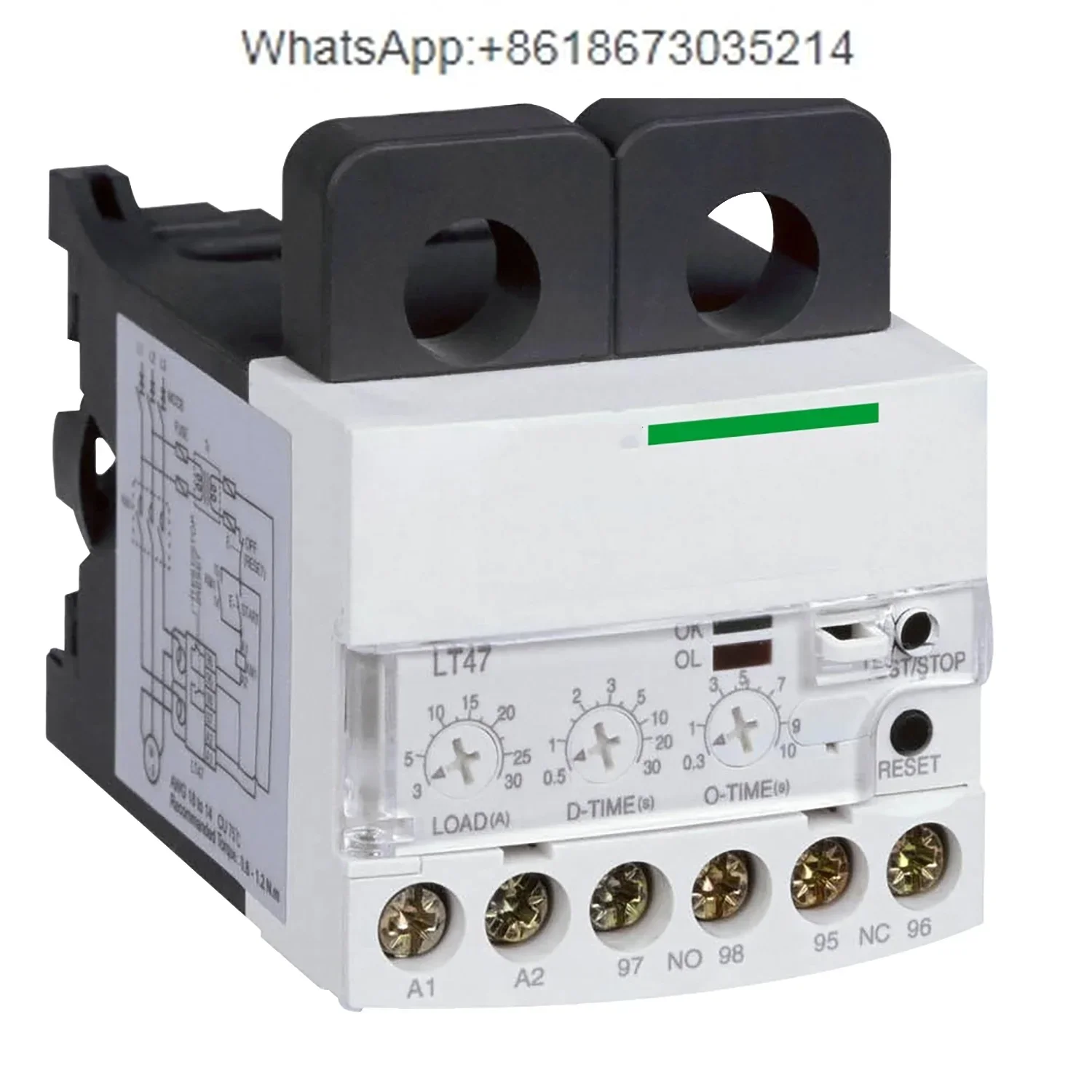 

LT4706BS LT47-06BS TeSys LT47 electronic over current relays manual - 0.5...6 A - 24 V AC/DC