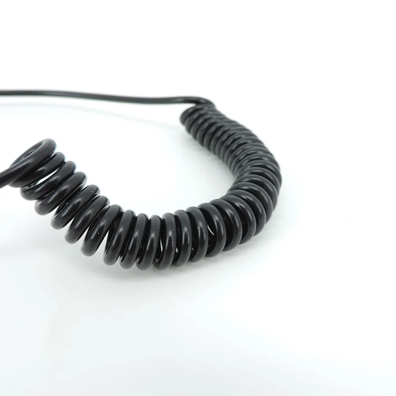 تيار مستمر 12 فولت 24 فولت سيارة أخف شاحن إلى 5.5x2.1 مللي متر شحن امدادات الطاقة موصل كابل الربيع الحبل خط L1