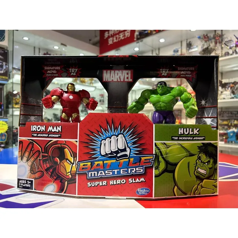 Hasbro Original Transformers Optimus Prime Megatron Iron Man Hulk Action Figure Toys for Boys Girls Gift Collectible Ornaments