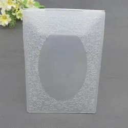 Circular pattern Plastic Embossing Folders scrapbook album card packing decoration cutting dies paper craft stencils