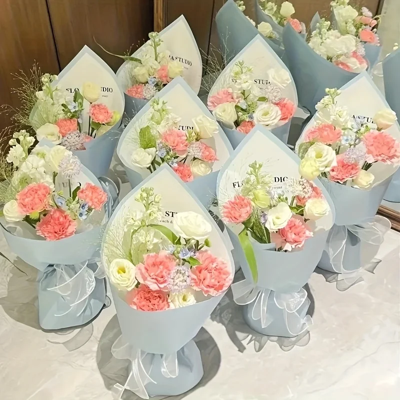 Base de colgado rápido para ramo de flores, 12 piezas, adecuada para diseñadores florales y arreglos para eventos, se utiliza como accesorio para el empaquetado de ramos.