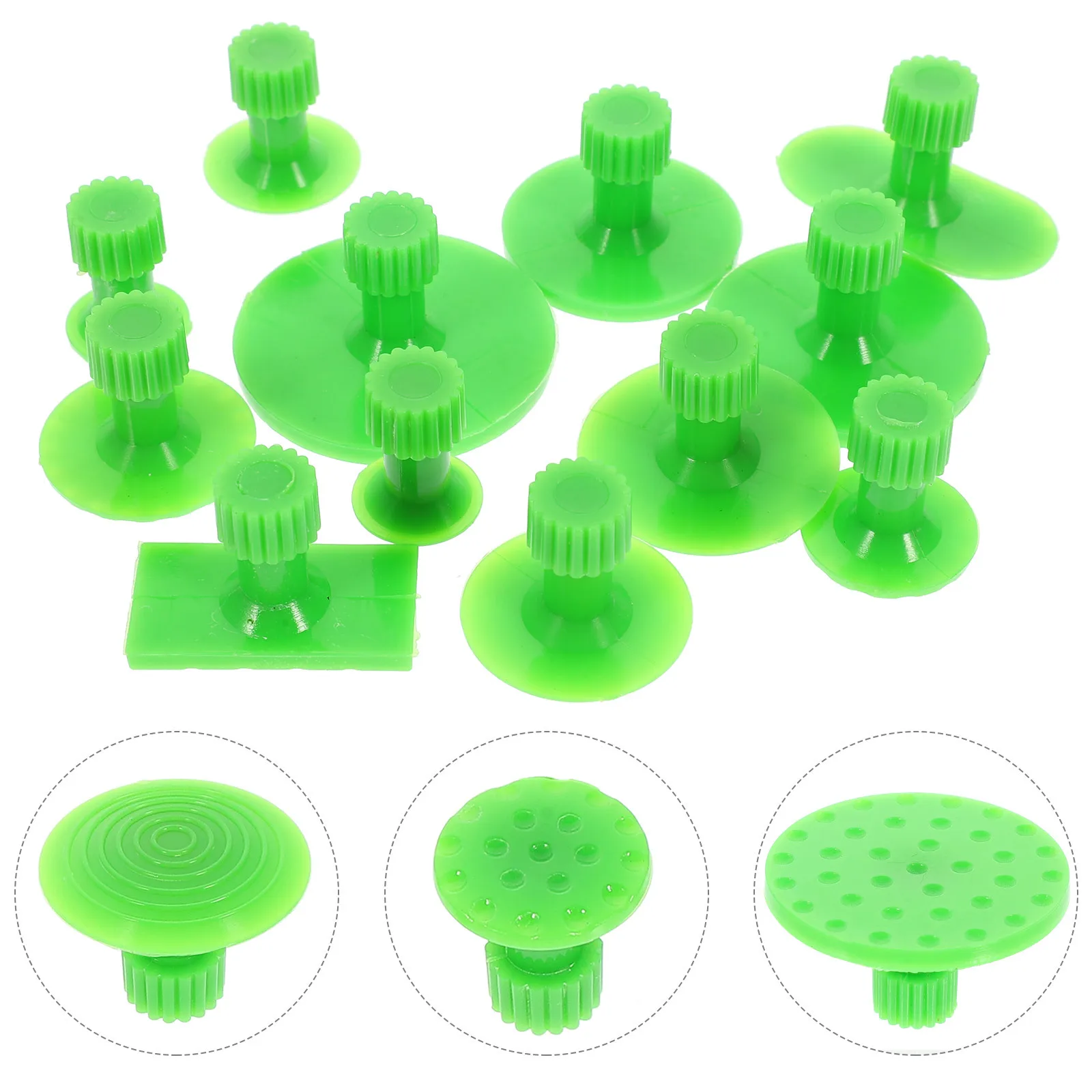 

12Pcs Car Dent Puller Tabs Set Heavy Duty Tools for Vehicle Concave Surfaces Reusable Save Time Money