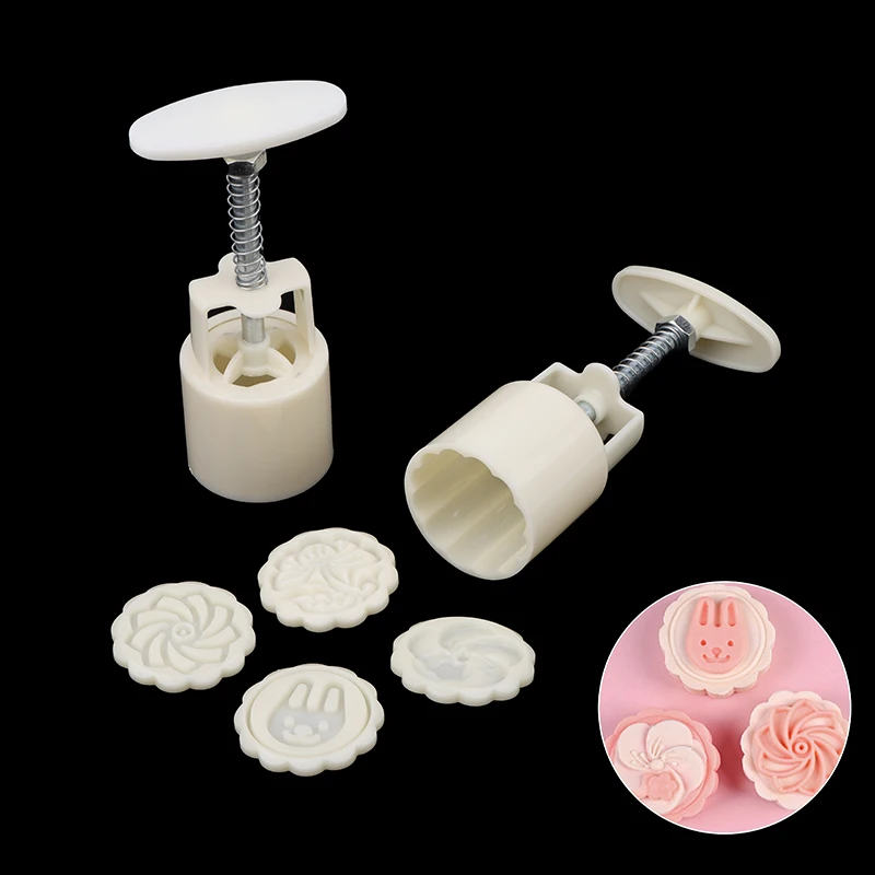 Sakura Mooncake Form Mitte Herbst Festival Hand druck Blume Mond Kuchen form DIY Hand Mooncake Druck Fondant Dekoration Werkzeug