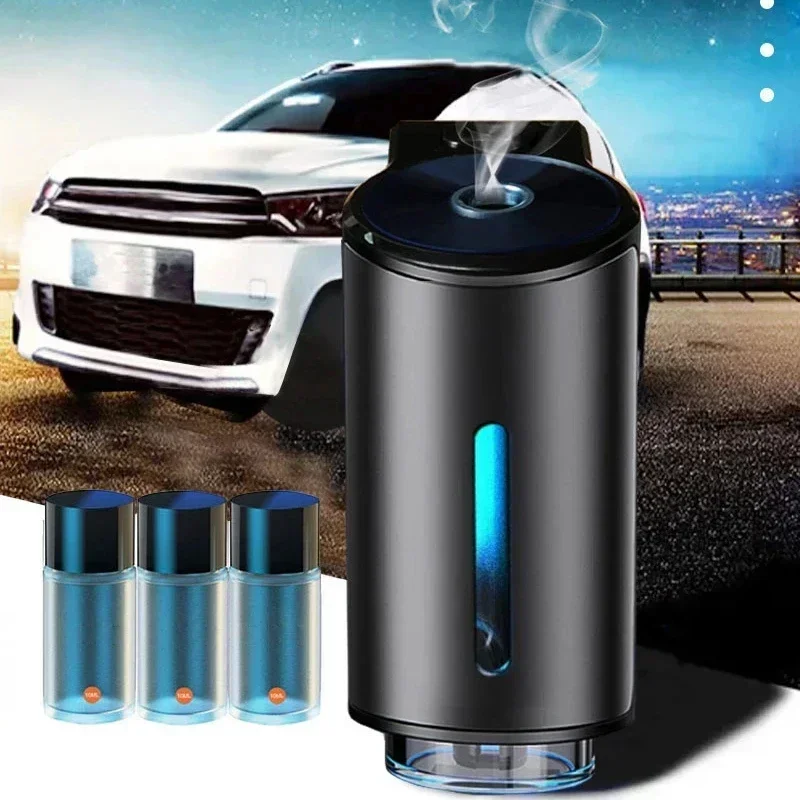 Rechargeable Auto Aroma Diffuser With Essential Oil Smart Car Air Freshener With Three Adjustable Modes Car Fragrance Diffuser