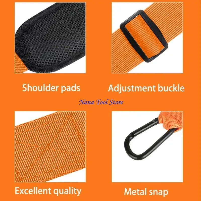 

Широкий комфортный ремень 31GJ для триммеров, воздуходувок, универсальная совместимость и эргономичный дизайн распределения веса