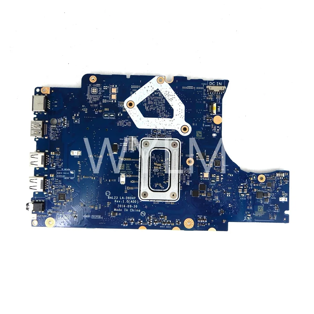 LA-D804P A6-9200 CPU  Mainboard For Dell  INSPIRON 5565  Laptop Motherboard CN-0MYX0F  MYX0F 100% tested working