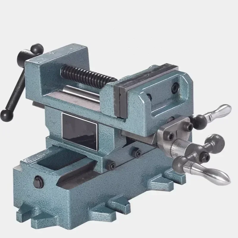 

New Heavy-duty Precision Cross Flat Vise Bench Vice Drilling Machine Variable Milling Machine Bidirectional Moving Vise Bench