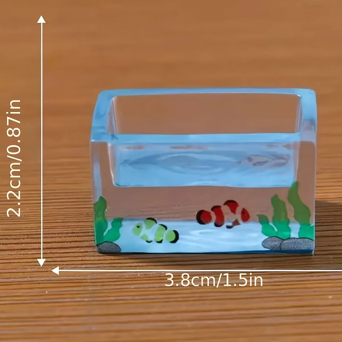 3Pcs Mini Cute Cat And Fish Tank Ornaments, Mini Resin Desktop Decoration Ornaments, Creative Micro - Landscape Decor