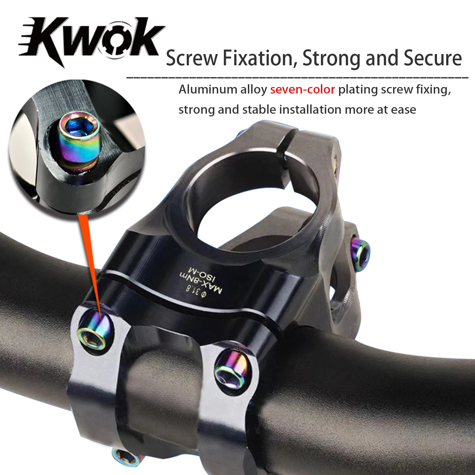 

Вынос велосипеда Kwok 31,8*28,6 мм, вынос руля велосипеда, высокопрочный, легкий, гоночный, скоростной, MTB, дорожный, короткий, велосипедный вынос