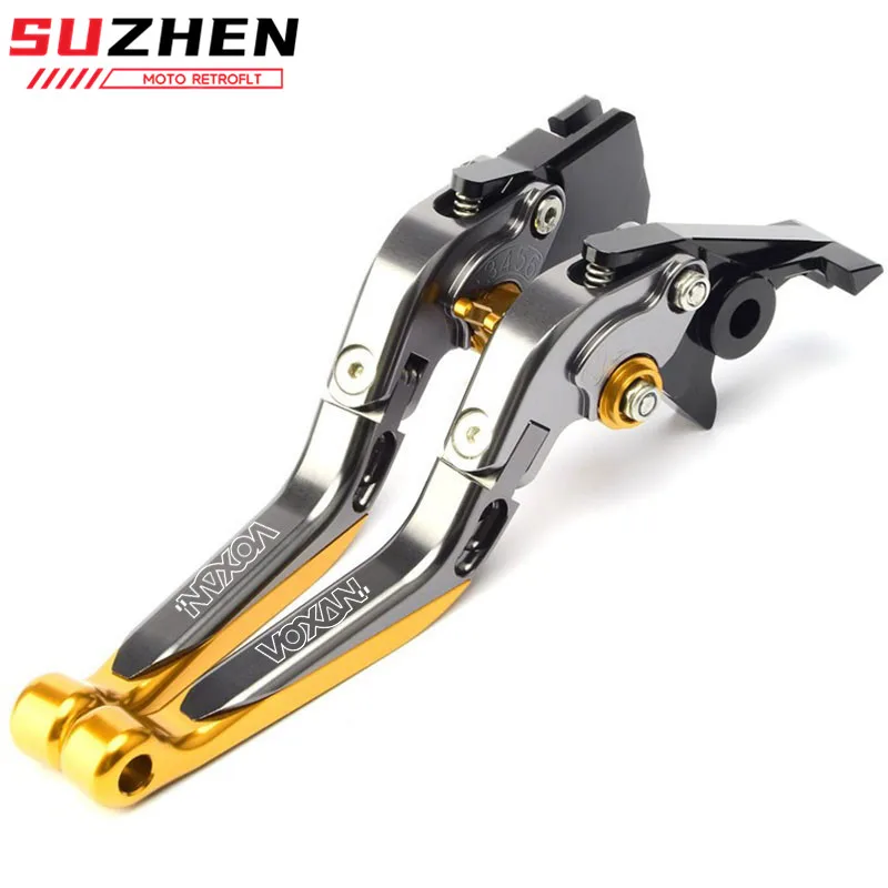 Motorcycle Clutch Lever Brake Levers CNC Adjustable Foldable For Voxan Black Magic Cafe Racer Crambler Voyager Street Scrambler