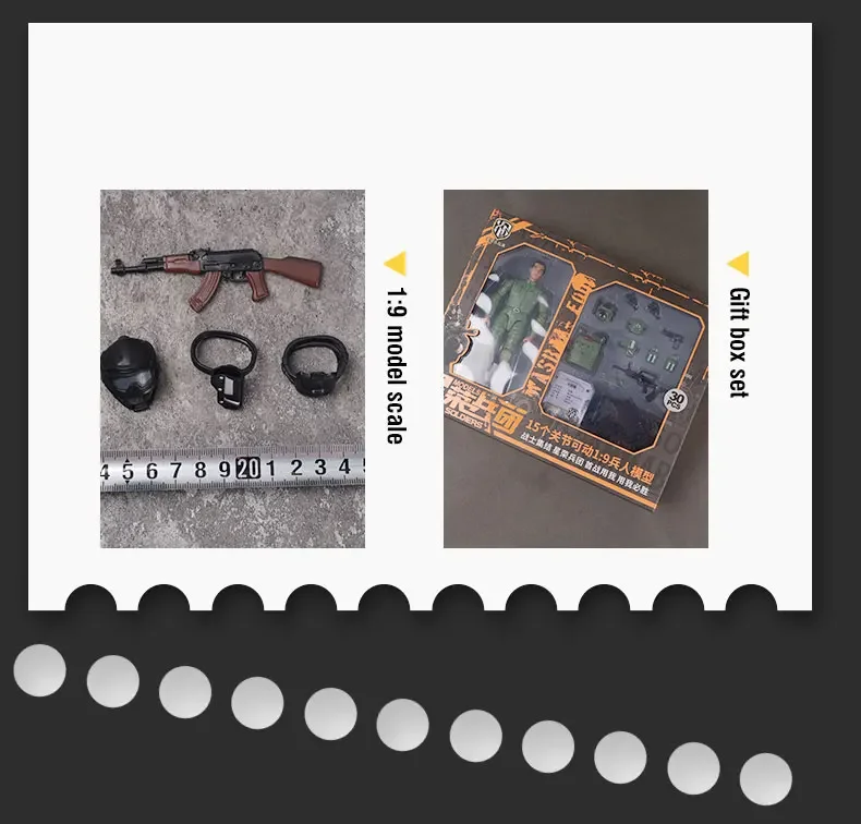 1 STKS Leger Soldaat Model Speelgoed Jongen Militaire Action Figure Modellen bureau Decoratie Collectie speelgoed voor Jongens Verjaardagscadeautjes