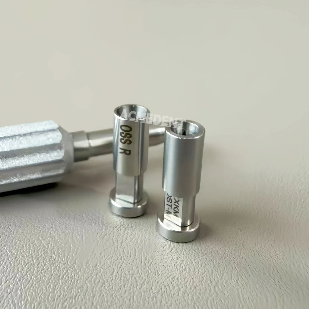 歯科用3dアナログcad-camシステム。oss（オステム）インプラントに対応。デジタルアナログを用いた代替転写ロッドによるプリントモデル。