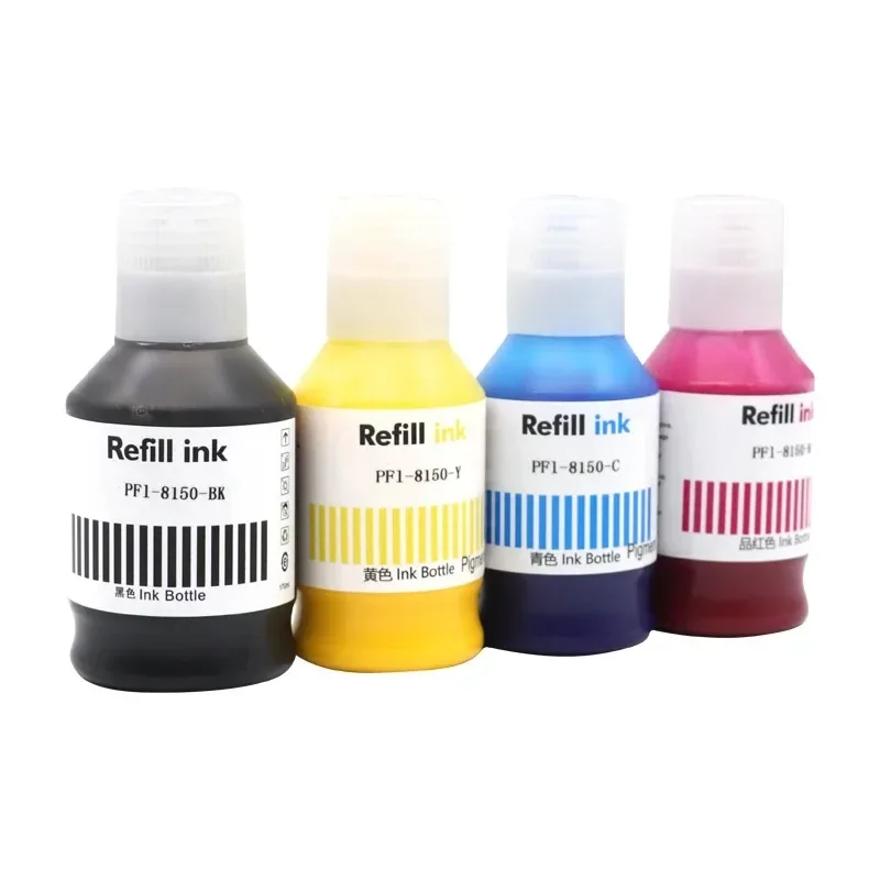 4Color PFI-8150 Pigment Ink Compatible For Canon TC-5200 Inkjet printer pigment ink PFI8150 8150 PFI 8150 Ink BK C M Y Color