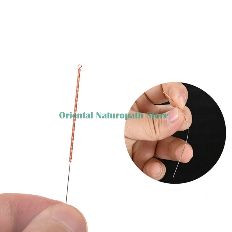 10Boxes Copper Handle Acupuncture Needle Disposable Sterile Chinese Medical Acupuncture Therapy Face Beauty Accupuncture