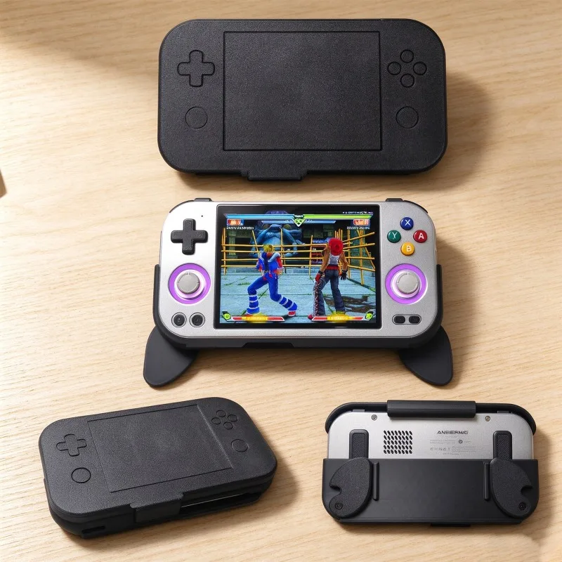 Original for ANBERNIC RG 477M Handheld Console 3D Printed Grip Protective Shell Detachable Screen Joystick Protective Cover
