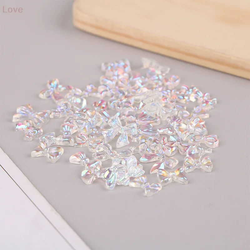 [L & P] 100 قطعة/المجموعة/المجموعة فراشة تصاميم مسمار الفن الديكور الراتنج ثلاثية الأبعاد سحر مسمار الملحقات مانيكير للنساء الفتيات