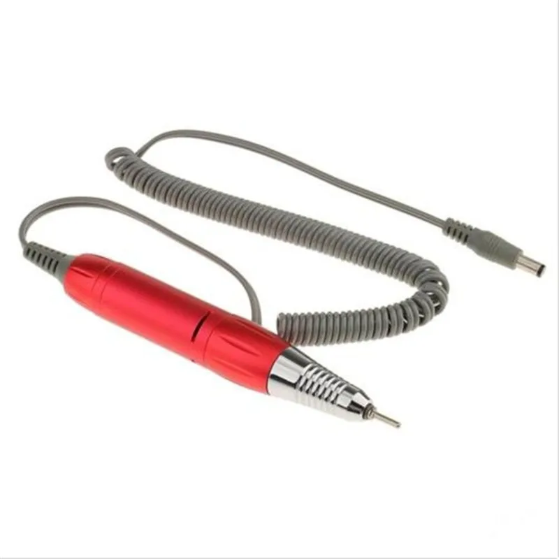 DC Electric Nail Drill Pen Handle Nail Drill Polish Grind Machine Handpiece Manicure Pedicure Equipment Tool  Accessories