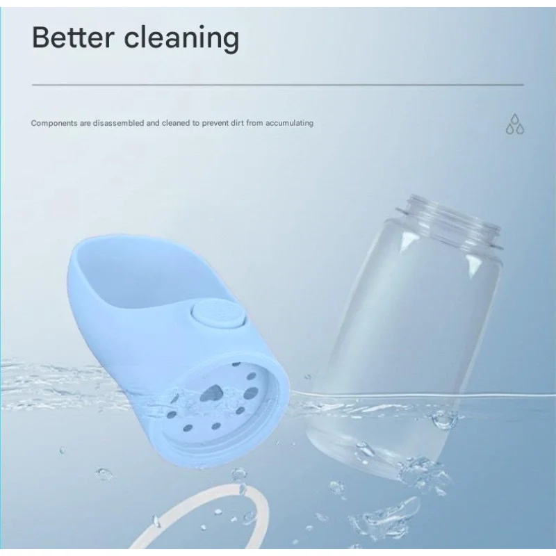 

1pc Portable Dog Water Bottle, Plastic Leak Proof Dog Water Dispenser Dog Water Kettle For Outdoor Walking Hiking Travel