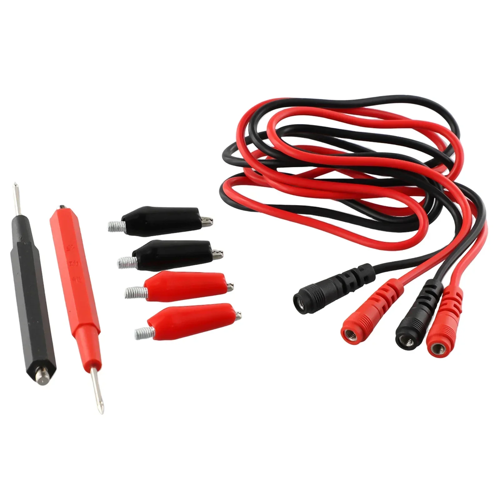 Multimeter Probe Test Leads Kit 1000V 16-in-1 Flexible Needle Tip Combination Cable Digital Multimeter Probe New