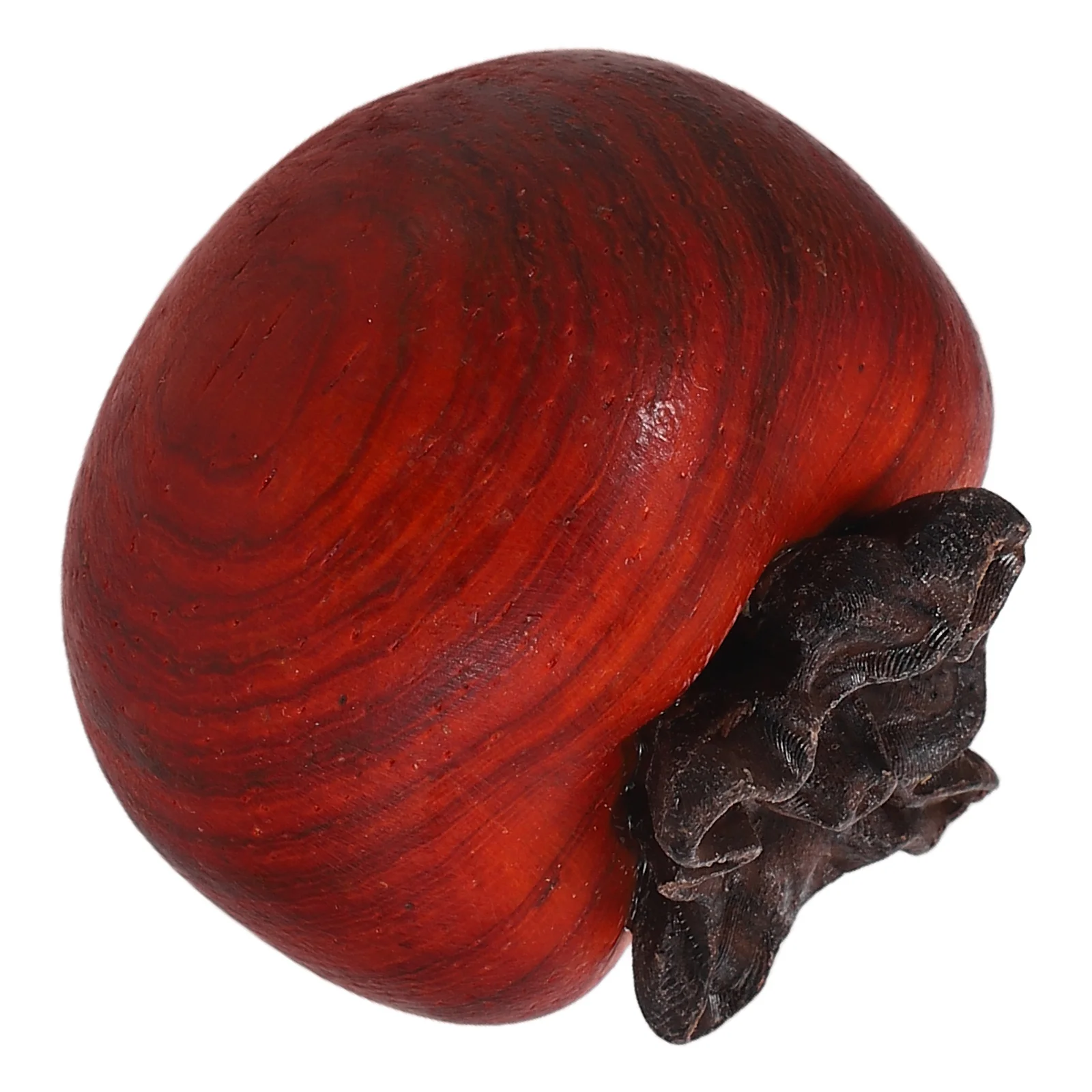 

Persimmon Carving Handpiece Artificial Orange Chinese Furniture Fake Decor Decorative Fruit Model