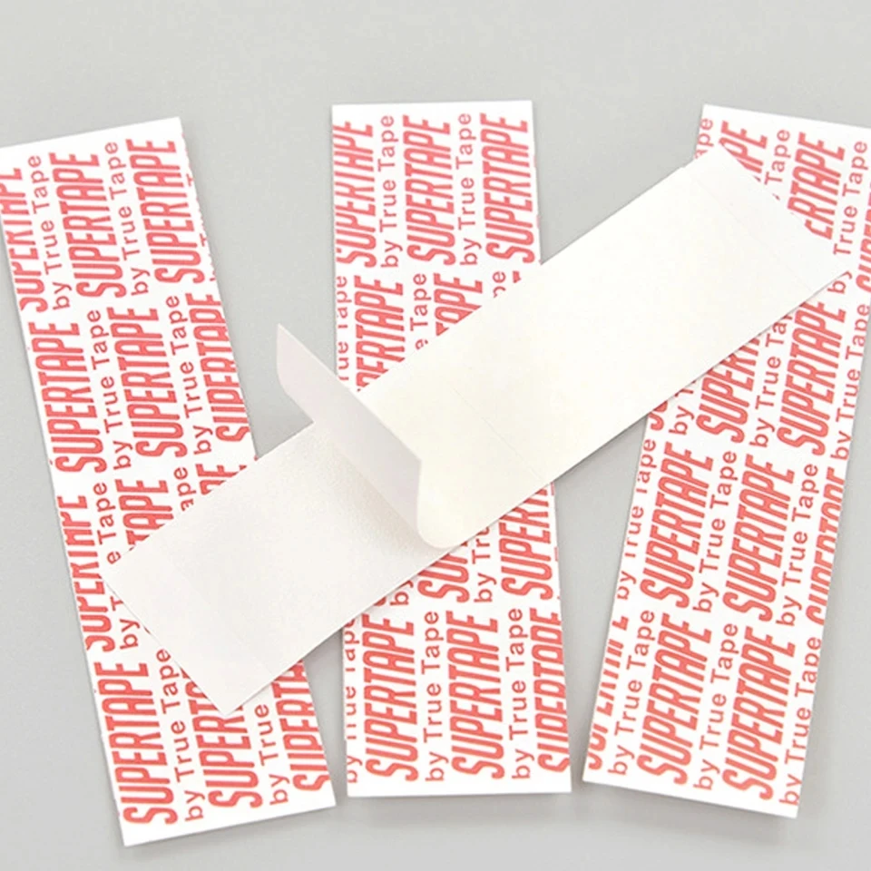 36 Stück Super Tape Lace Wig Tape, wasserfeste, doppelseitige Haarklebebandstreifen für Toupets/Lace-Perücken – Detail 2