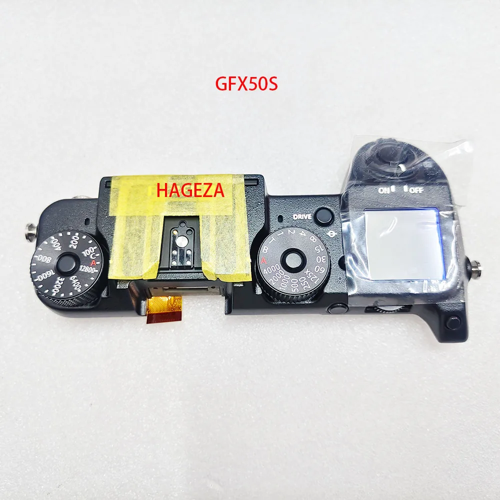 New and Original TOP Cover Assy with LCD Dial Button for Fujifilm GFX50S Camera Repair Parts
