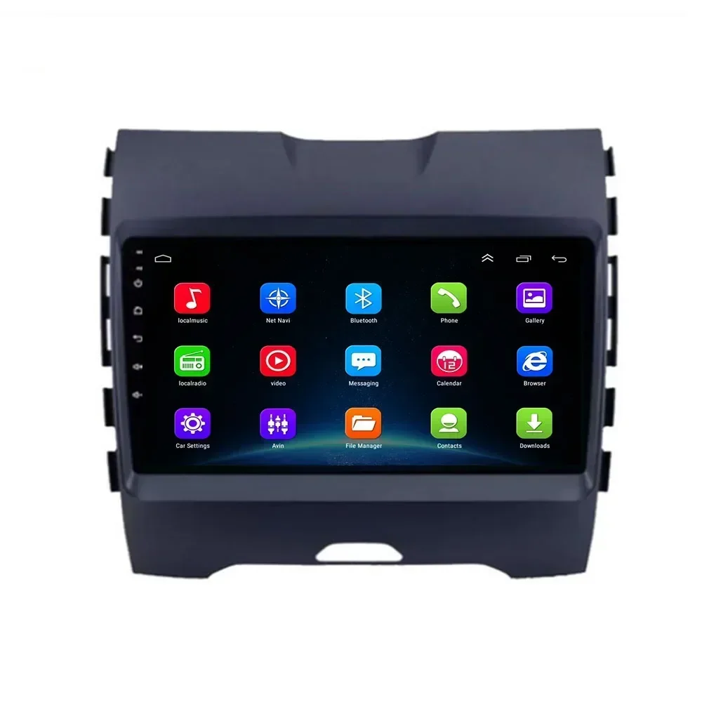 Android 13 Car Stereo Radio For Ford Edge 2015-2018 Multimedia Player DVD Autoradio Video CarPlay GPS Navigation Camera