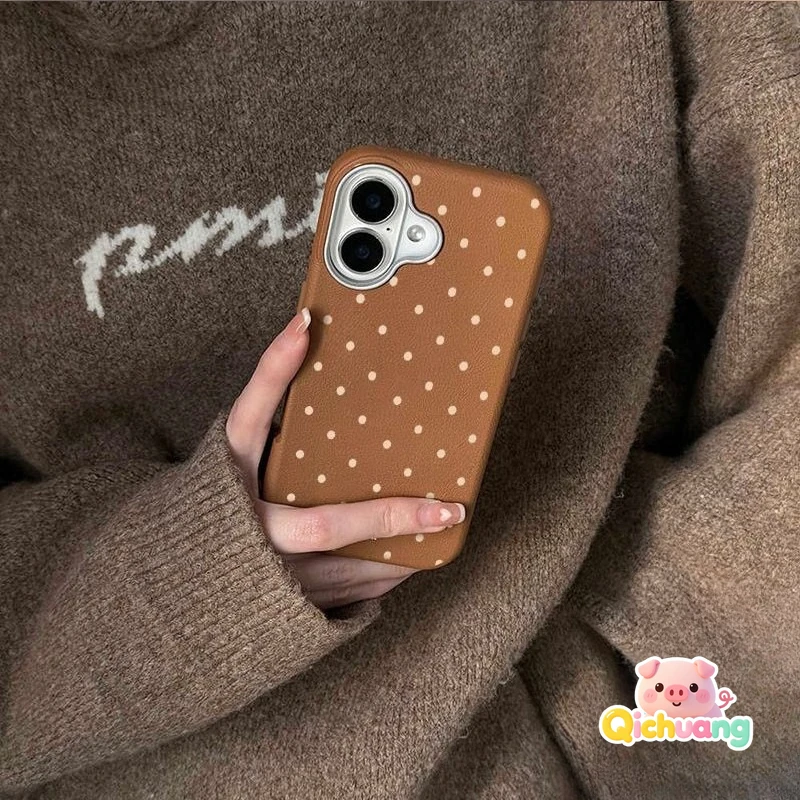 For Honor X9D X9C X8C X9A X9B X9 X8 X8A X8B 5G 4G Phone Case + Lanyard Strap Polka Dot Cute PU Leather Soft Cover