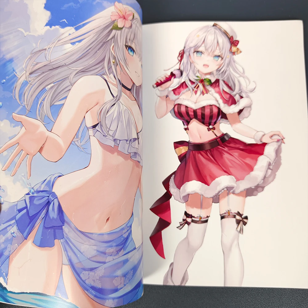 Alya Sometimes Hides Her Feelings in Russian Art Collection Book Illustrations Artwork Album Manhwa Cartoon Characters Card