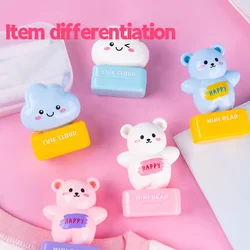 Kinder Name Siegel benutzer definierte Student Name Stempel Kindergarten Kleidung wasserdicht Name Aufkleber kawaii montessori Stempel Geschenk
