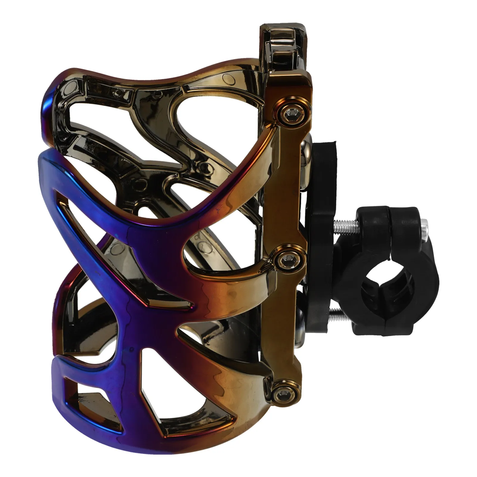 

Bike Motorcycle Handlebar Cup Holder Plastic Material Easy Install Outdoor Riding Water Bottle Drink Holder Universal