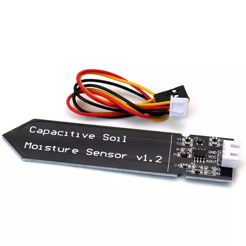 Capacitive Soil Sensor Resistant to corrosion Wide Voltage Operation Wire Delivery