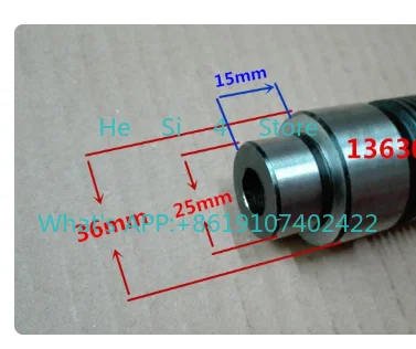 Suitable for Wheel Balancing Machine 36mm Conversion Threaded Shaft Spindle Screw 180mm