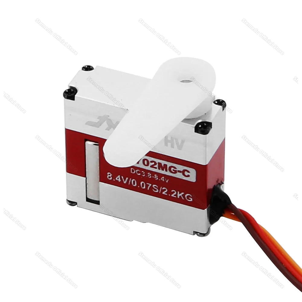 JX PDI-HV0702MG-C 7g Digital RC Servo-7mm رقيقة الملف الشخصي كامل CNC ميتال جير ل RC ثابت الجناح/FPV الطائرة بدون طيار/نموذج طائرة هليكوبتر