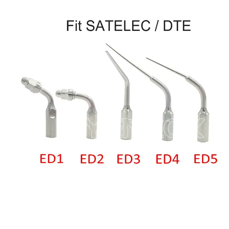 1 szt. Końcówki do skalera ultradźwiękowego dentystycznego kompatybilne ze skalerem ultradźwiękowym Satelec/DTE ED1/ED2/ED3/ED4/ED5