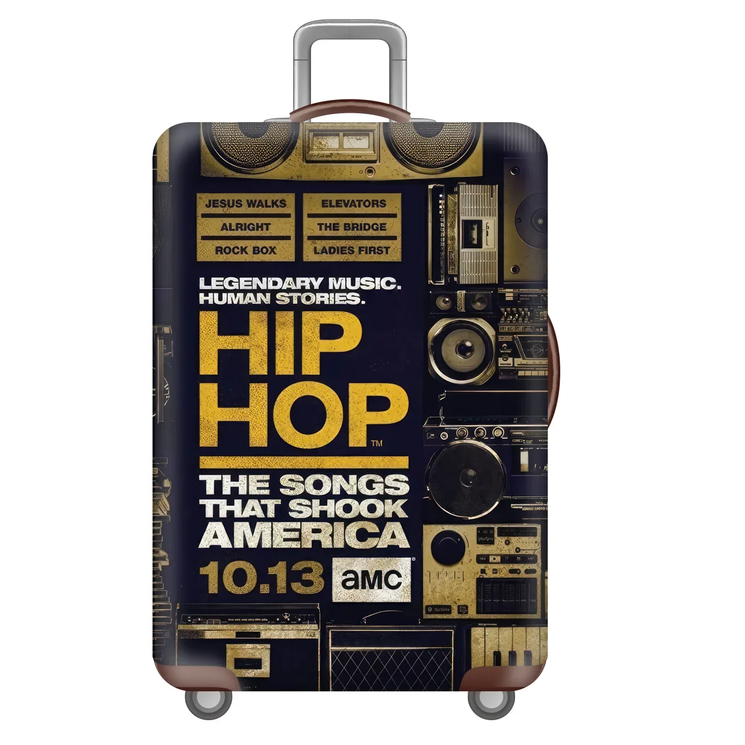 

Durable Stretchy Luggage Protector Cover Anti-Dust Protective Suitcase Sleeve Reliable Fits 18 To 32 Inch Luggage