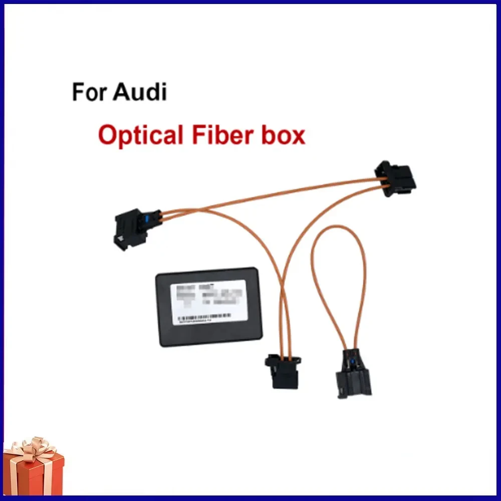 ForAudi A6 A6L C6 CAR Q7 2005-2009  OPTIC AMPLIFIER Fiber-Optic Decoder Box Car DVD Player