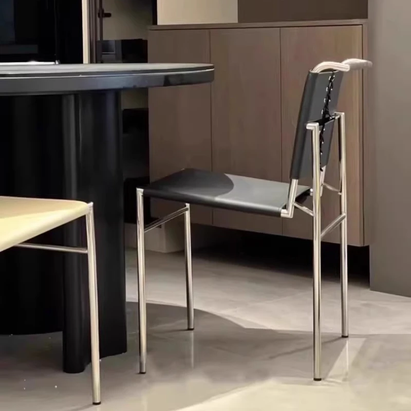 Hotel restaurante cadeiras de jantar moderno restaurante acento relaxar cadeiras de jantar minimalista mobiliário avançado silla comedor lscy