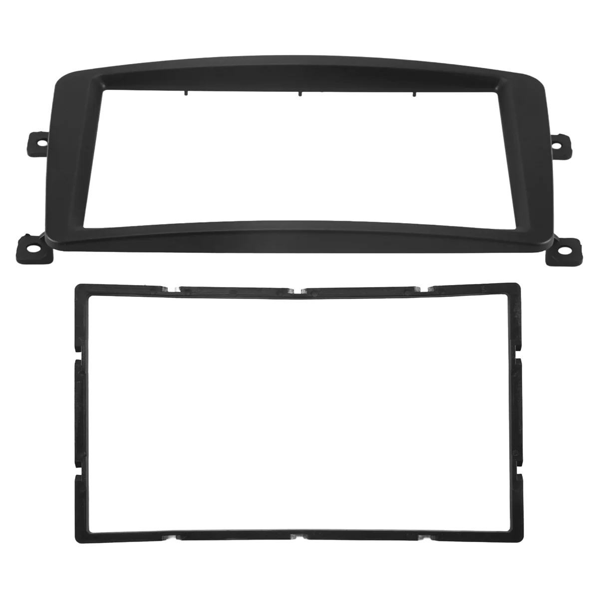 2 Din Car Radio Fascia DVD Player Panel Kits Stereo Dash Frame for Mercedes Benz C CLK G CLASS Viano W203 W209 W463 W639