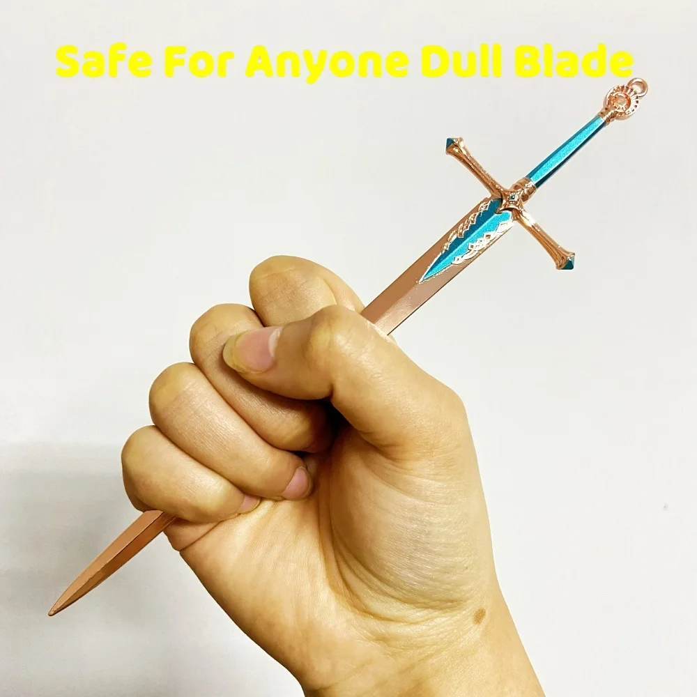 8.3inch Elden Knight's Sword Metal Katana Sword Japanse Katana Sabre Original Samurai Ninja Knife Cosplay Accessoires Prop Toy