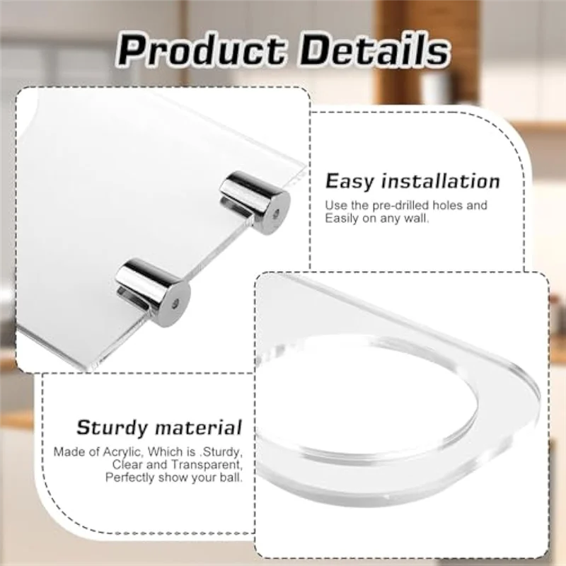 NALFI-아크릴 축구 스탠드, 스타 시그니처 축구 스탠드, 벽 공 스탠드, 농구, 배구 및 럭비에 사용됨