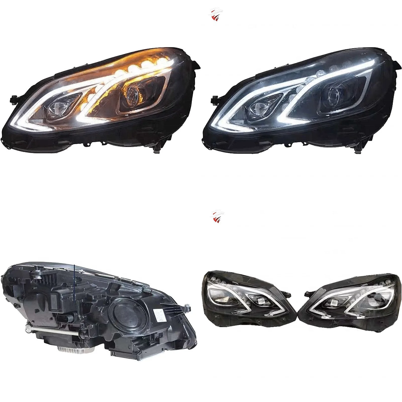 

NEW Upgrade LED Headlamp for Mercedes Benz E Class W212 2010-2015 Old to New Style