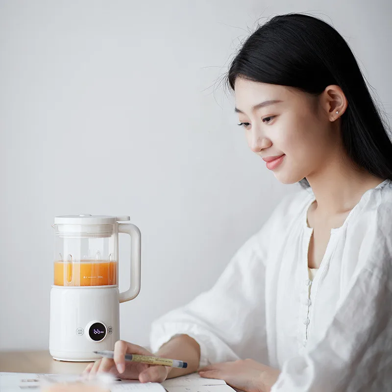 Mini Automatic Soy Milk Maker 2-in-1 Multifunction Blender for Juicing & Soup Making Perfect for Home & Small Kitchen view 3