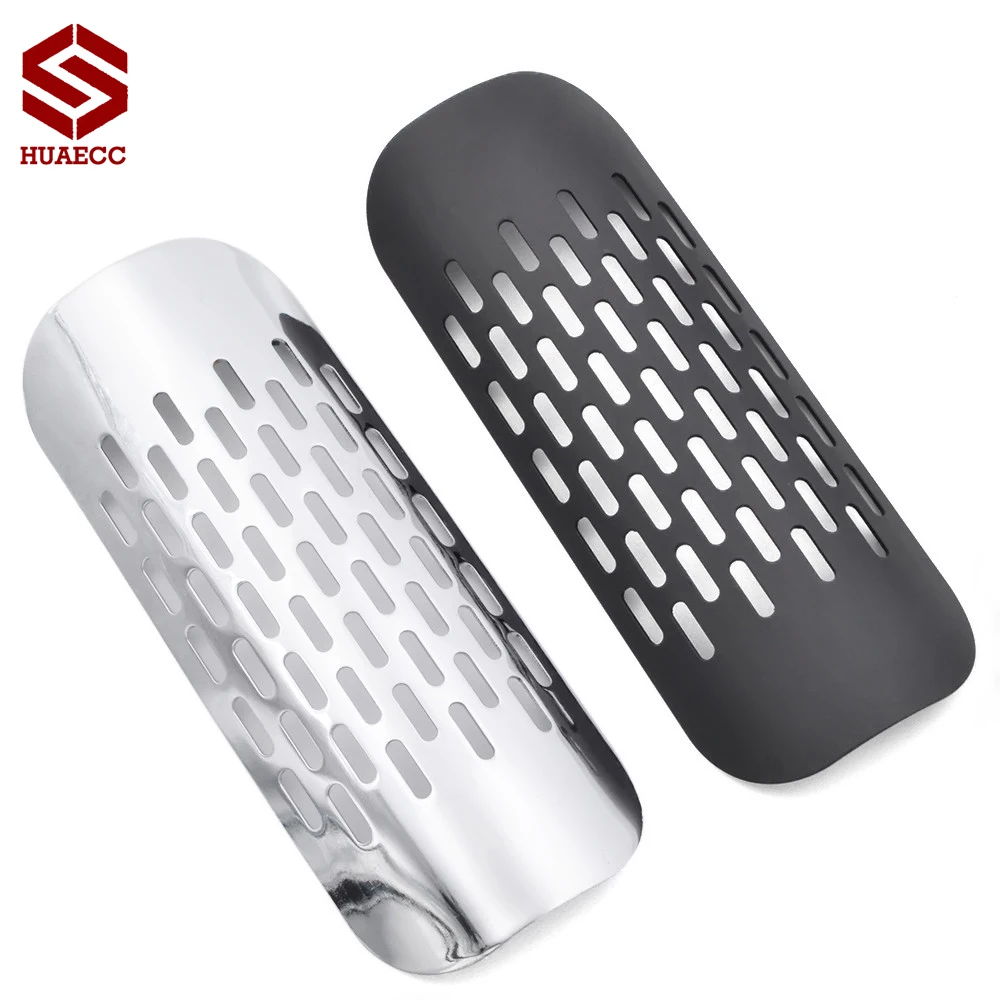 Motorcycle Chrome Exhaust Muffler Pipe Heat Shield Cover Guard For Harley Dyna Cruiser Road King Softail Sportster etc moto