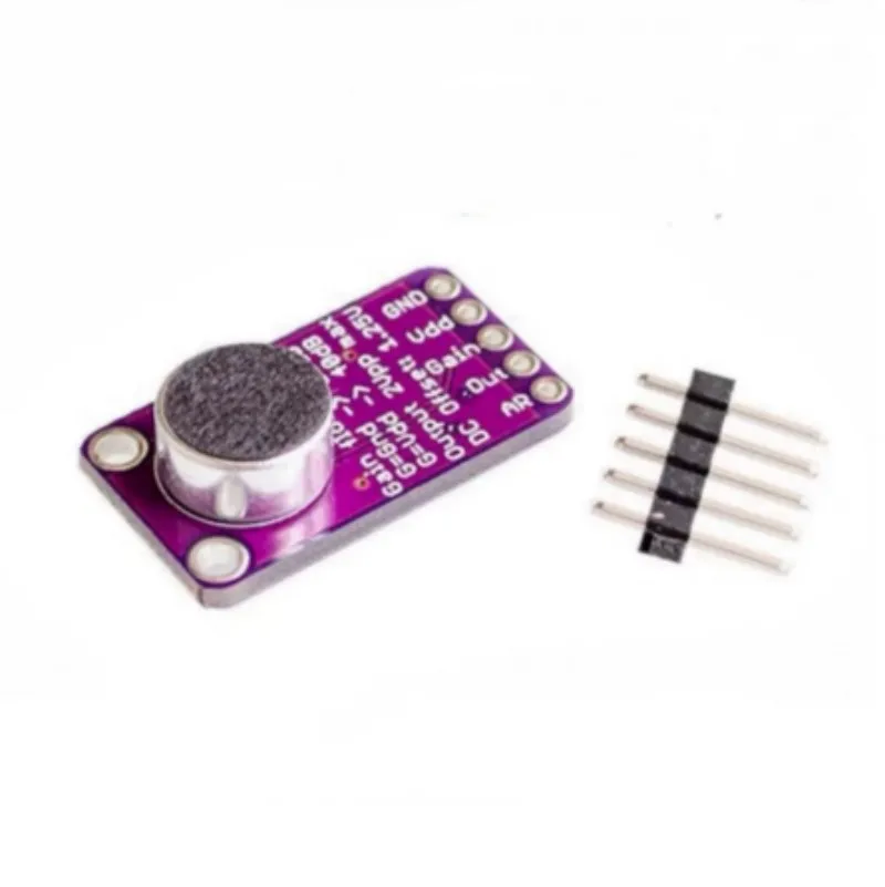 MAX9814 Microphone AGC Amplifier Board Sound Sensor Module Auto Gain Control Module