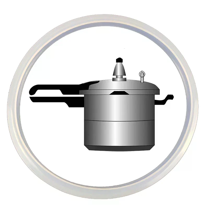 Universal Multi Size Pressure Cooker Sealing Ring Silicone O Replacement Accessory Aluminum No Leak Safe Fit