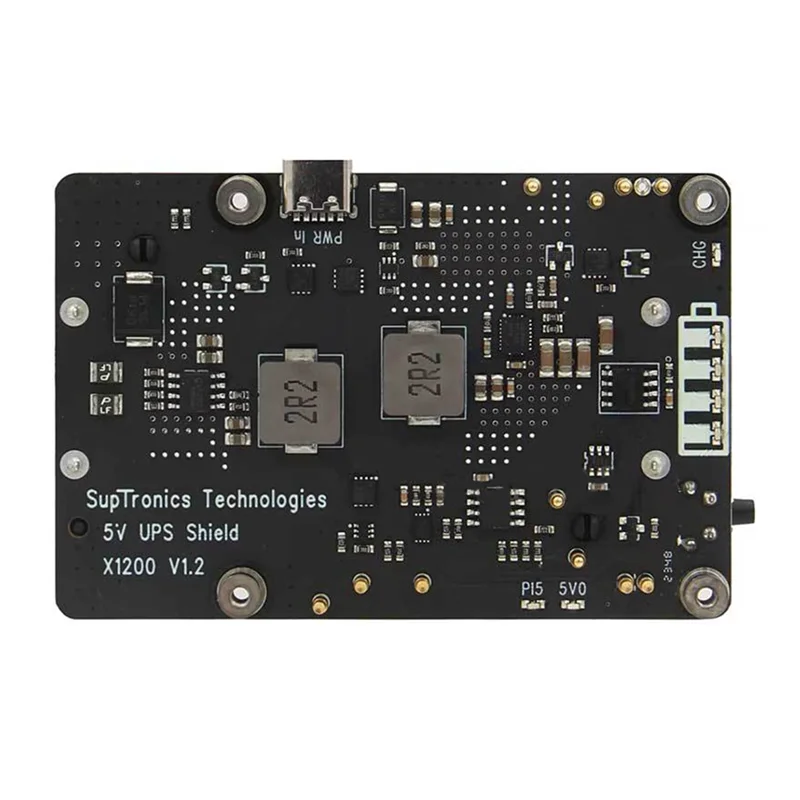새로운 제품 - Raspberry Pi 5용 X1200 18650 리튬 배터리용 UPS 보드 전원 관리 확장 보드(배터리는 포함되지 않음)
