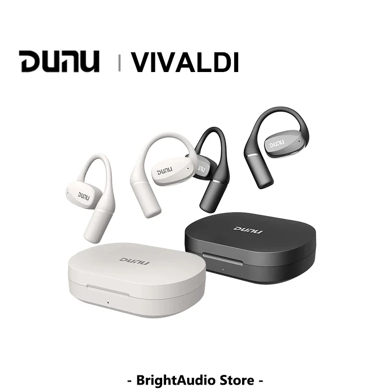 DUNU VIVALDI Open Ear TWS Ture Wireless Bluetooth 5.3 HiFi Headphones Non-In-Ear IP54 Water Resistant Outdoor sports Earbuds